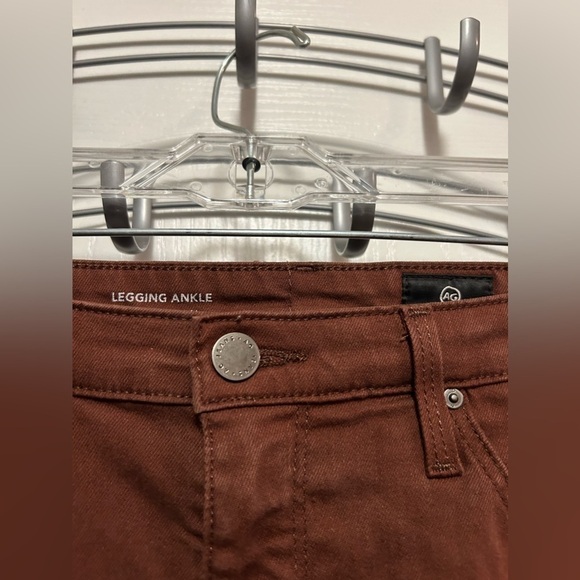 Adriano Goldschmied Legging Ankle super skinny jeans women’s 28R red orange - Picture 5 of 16